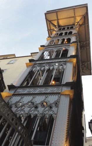 ascenseur santa justa Lisbonne - blog Bar a? Voyages