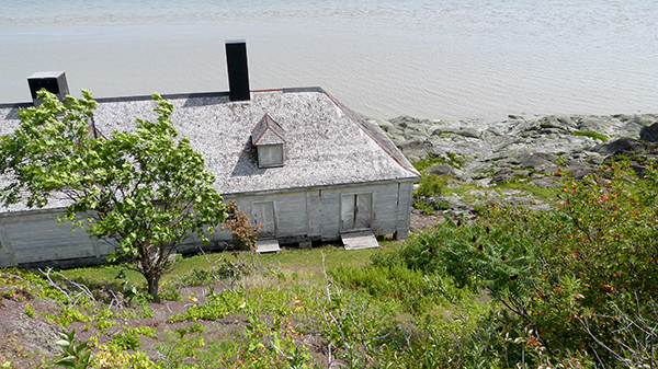 Baraque de quarantaine sur Grosse Île - Québec