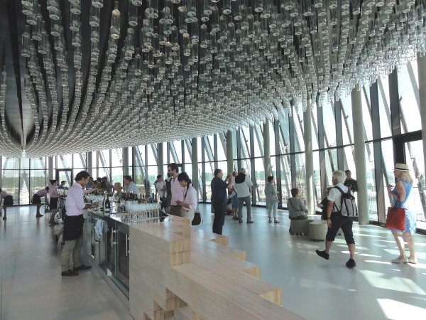 Le belvédère de la Cité du Vin Bordeaux - blog Bar à Voyages