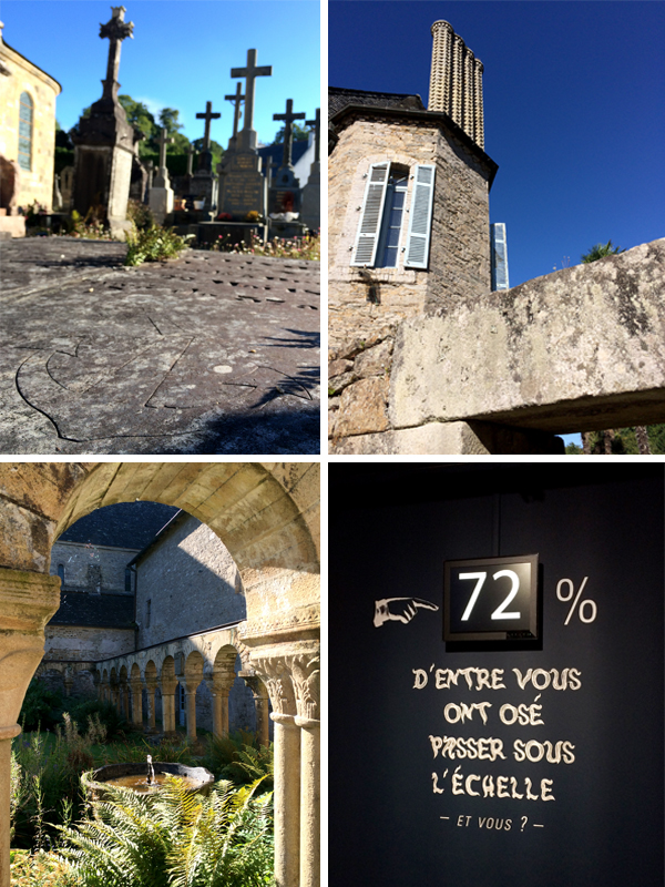 Revue de détails à l'Abbaye de Daoulas ©Magali Renard / Le Bar à Voyages