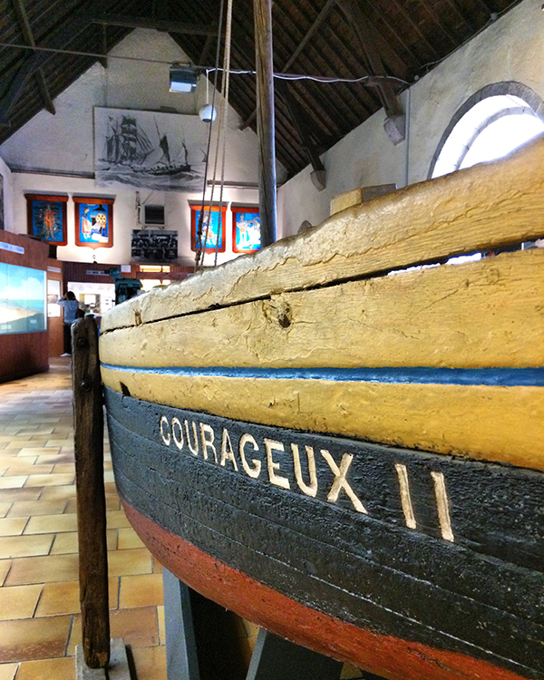 Quelques beaux bateaux sont exposés au Musée de la pêche de Concarneau ©Magali Renard / Le Bar à Voyages