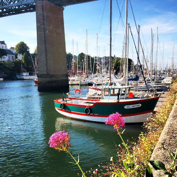 Vue du Port Rhu à Douarnenez ©Magali Renard / Le Bar à Voyages
