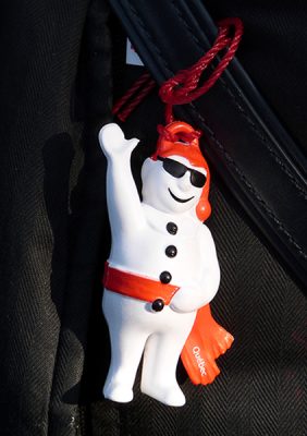 Bonhomme, la mascotte du carnaval de Québec ©Franck/Le Bar à Voyages