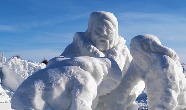 Sculptures de neige ©Franck/Le Bar à Voyages