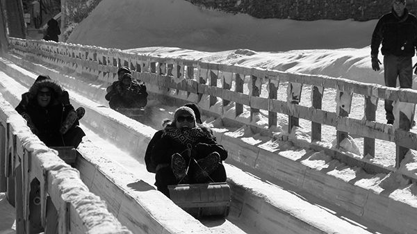 La luge, c'est le fun :-P ©Franck/Le Bar à Voyages