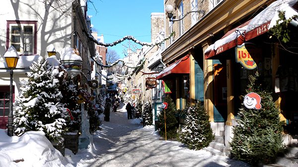 L'atmosphère chaleureuse de la période des fêtes à Québec ©Franck/Le Bar à Voyages
