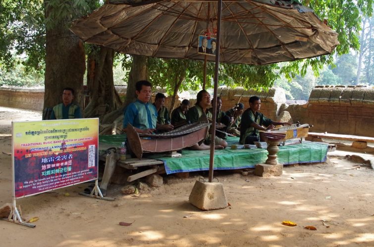 Musiciens aveugles Cambodge