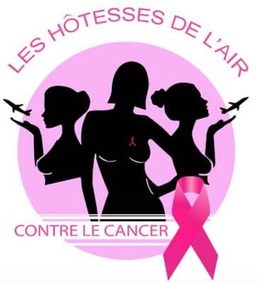 Logo Les Hôtesses de l'Air Contre le Cancer - blog Bar a Voyages